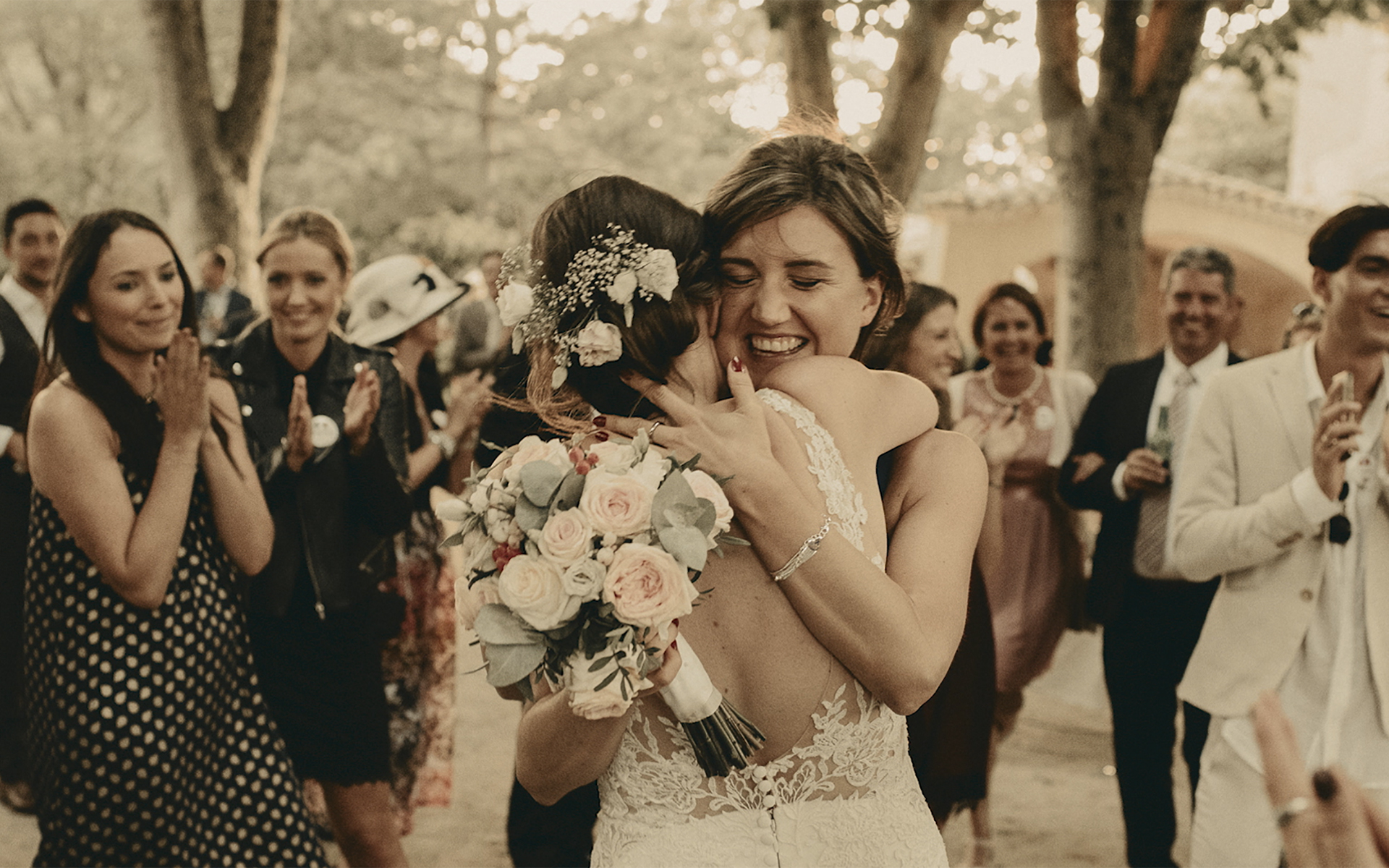 Lancée de bouquet